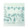 100% Home Compostable Food Storage Zipper Bags