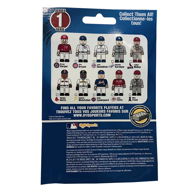 Mini-figurine Toy Mylar Bag