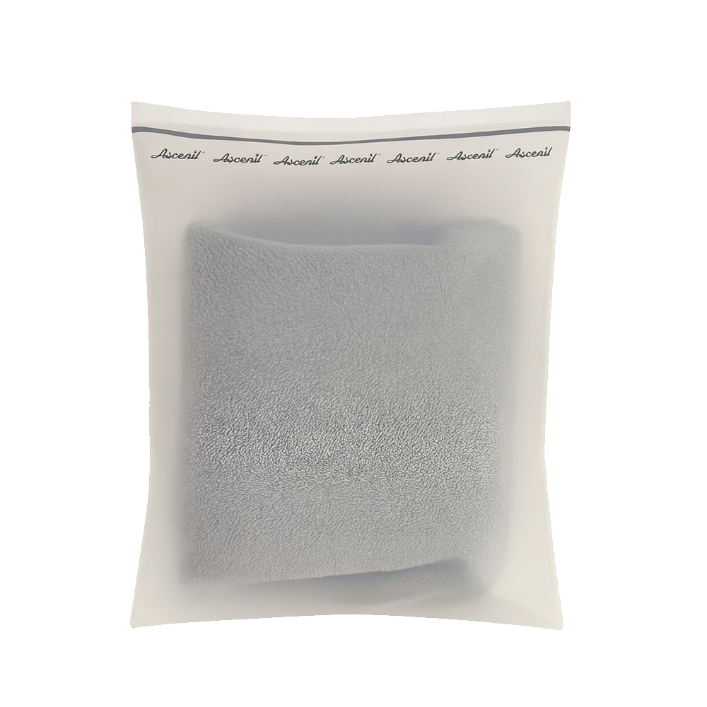 Custom 100% Recycled LDPE Zip Lock Clothing Bag