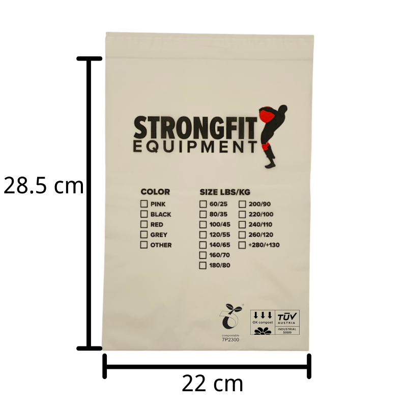 W22*L28.5cm Home Compostable Self Adhesive Clothing Bag