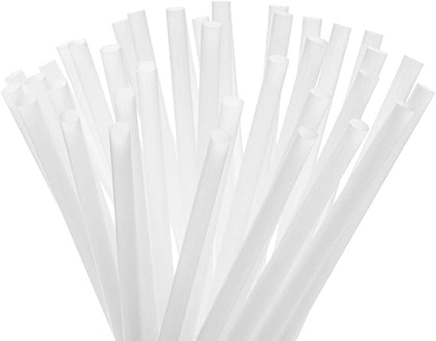 100% Compostable Disposable Straws