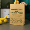 100% Compostable Kitchen Food Waste Paper Bags