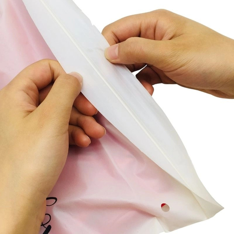 Lucky Home Compostable Zipper Clothing Bag