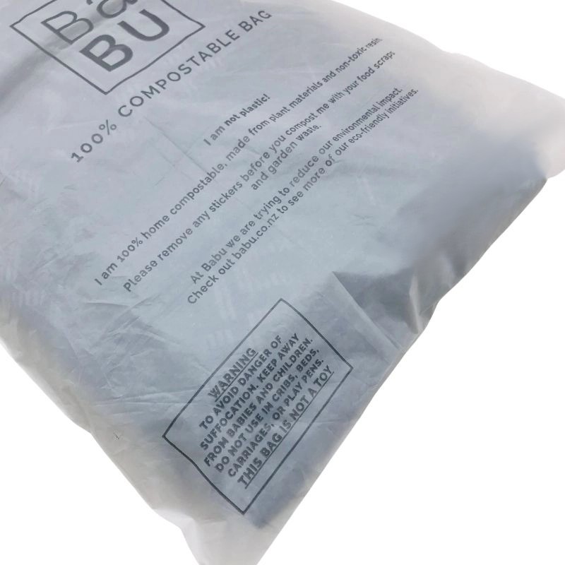 22x27cm Home Compostable Self Adhesive Clothing Bag