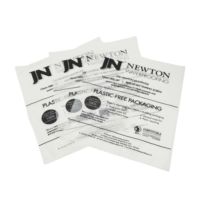 Custom Home Compostable Unsealed Clothing Bag