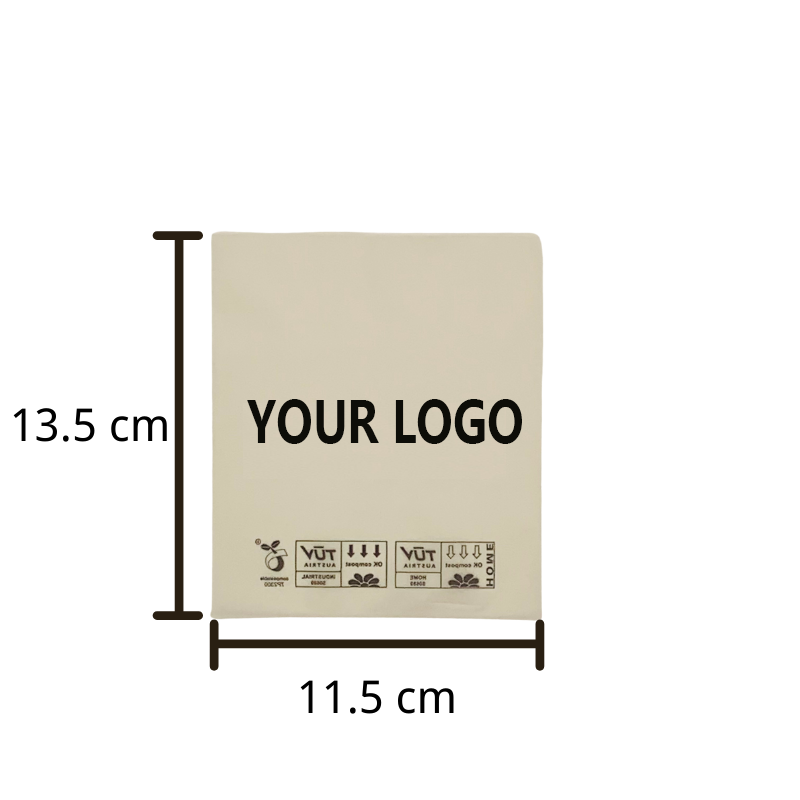Wholesale Home Compostable 3-sides Sealed Bag