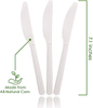 100% Compostable Disposable Knives