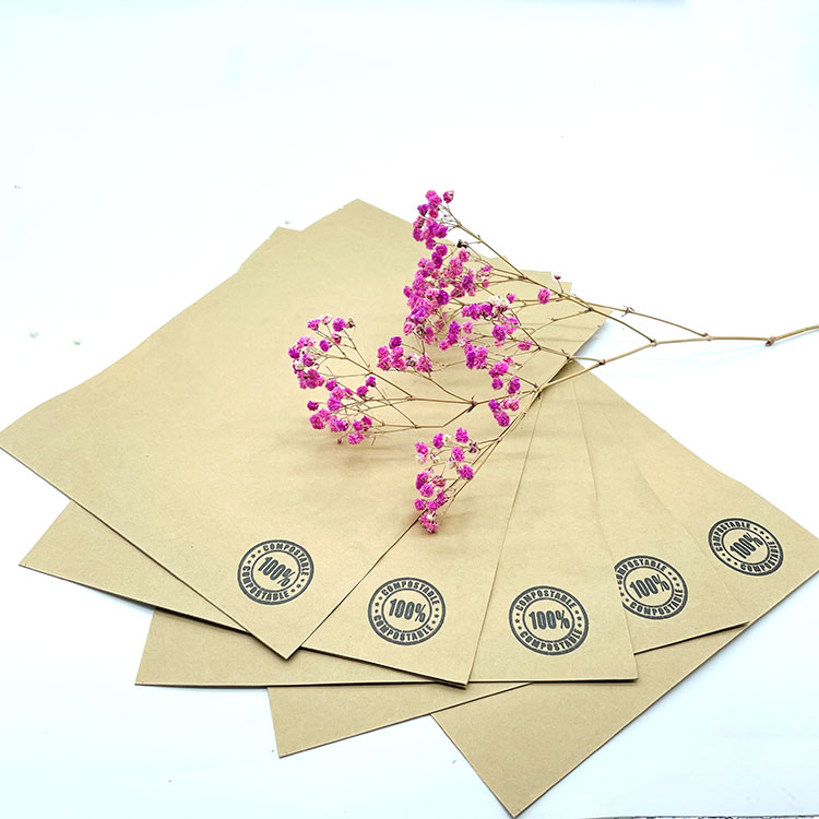 Laminated Kraft Paper Stand Up Zipper Pouch 