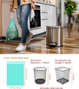 BiolegeenDG Compostable 4 Gallon Drawstring Trash Bags