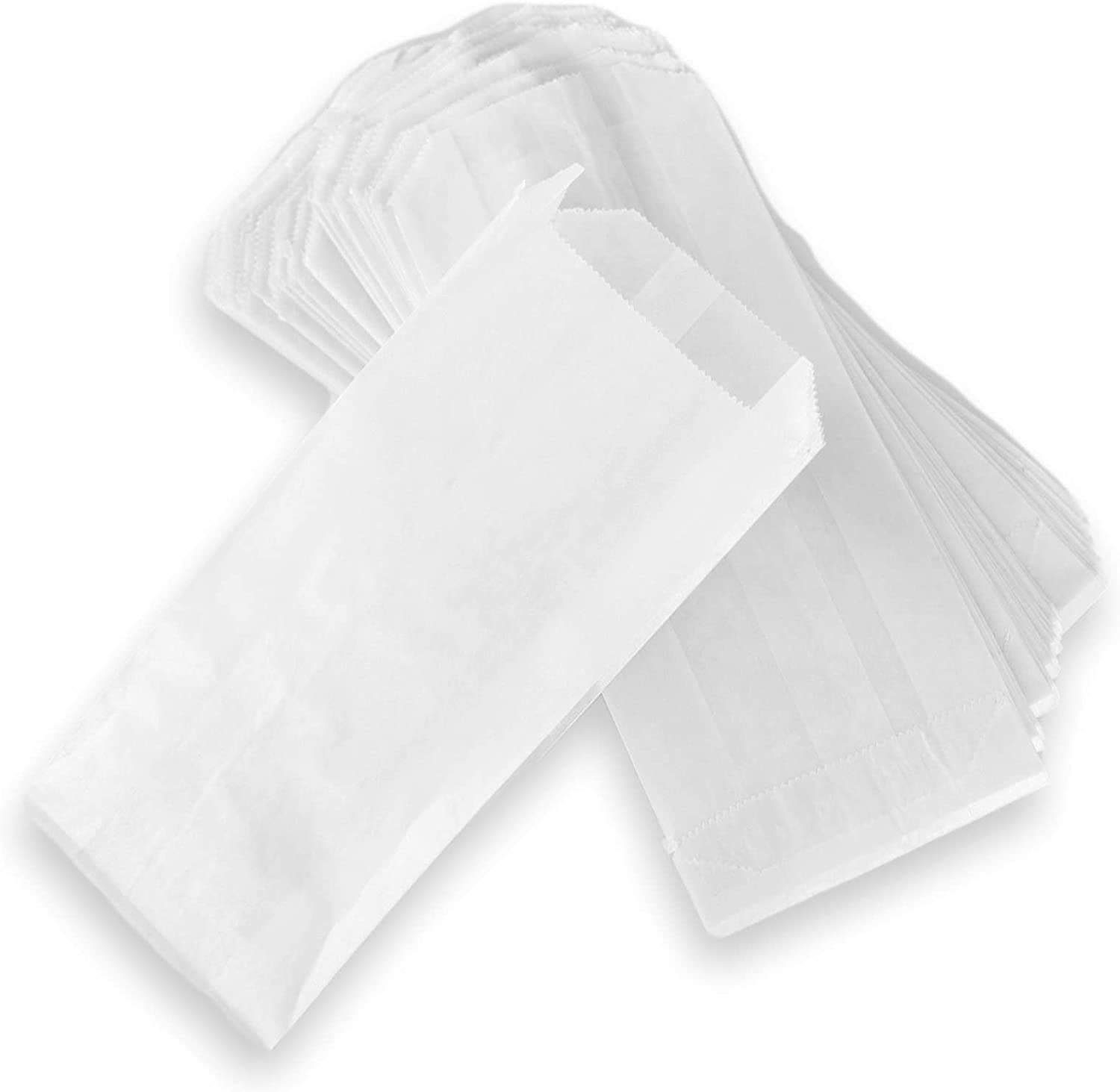 Ecofriendly Square Glassine Envelopes with Center Seam