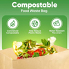 100% Compostable Kitchen Food Waste Paper Bags