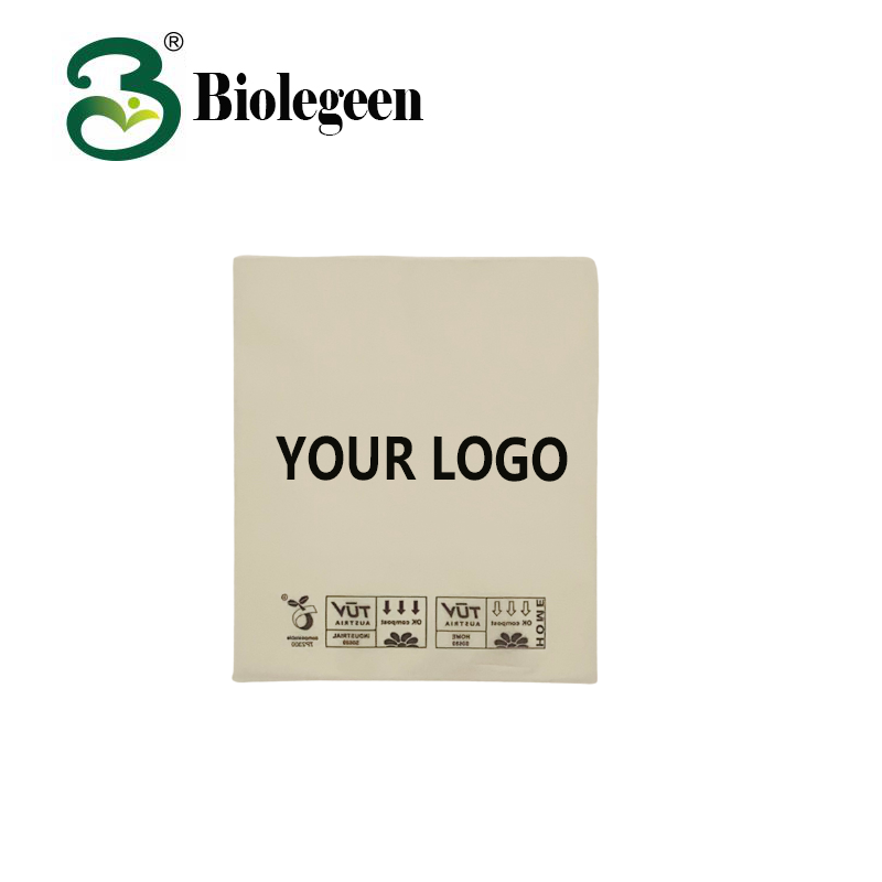 Wholesale Home Compostable 3-sides Sealed Bag