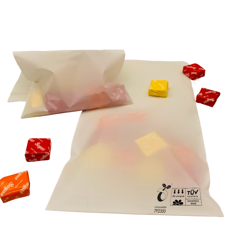 D0002 Home Compostable Zipper Slider Bag