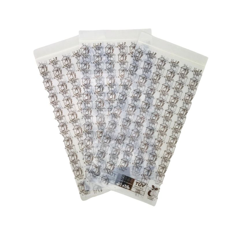 6x12'' Home Compostable Zipper Bag