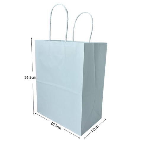 Kraft Paper Merchandise Handle Bags