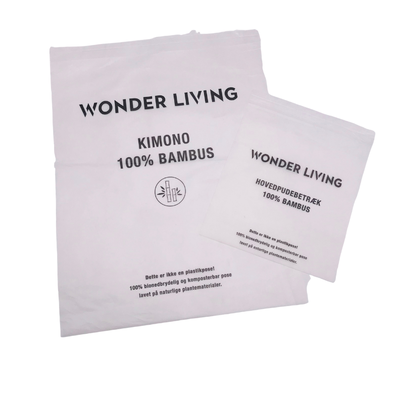 Custom Home Compostable Self-adhesive Clothing Bag