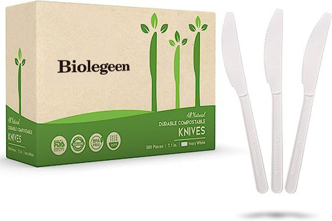 100% Compostable Disposable Knives