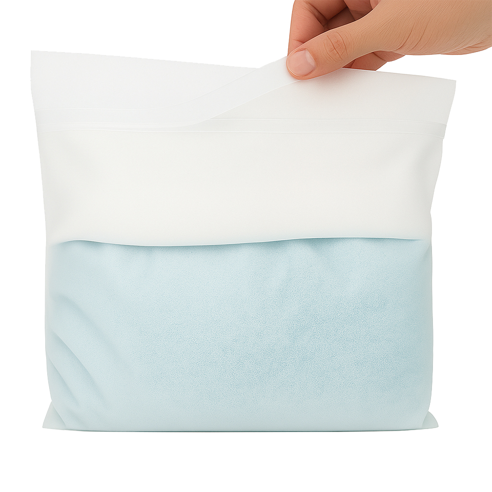 Custom Fashionable Compostable Self Adhesive Garment Bag