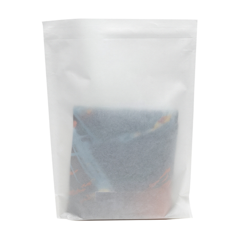 Sustainable Glassine Wax-Like Paper Garment Bag