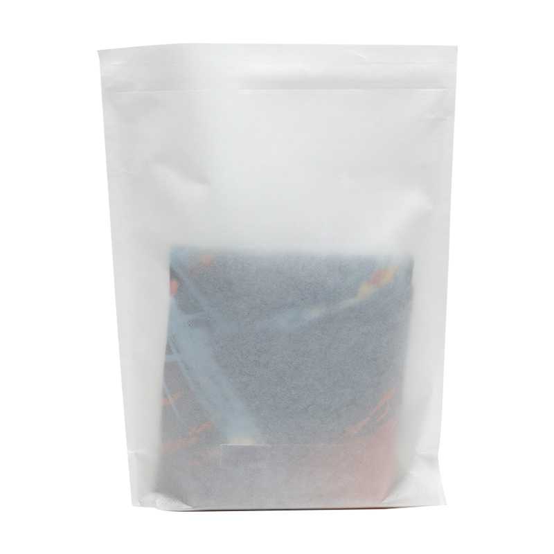 Sustainable Glassine Wax-Like Paper Garment Bag