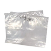 Custom Half Transparent Home Compostable Stand Up Slider Gusset Bag