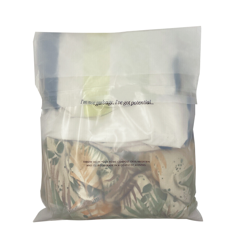 Custom Fashionable Compostable Self Adhesive Garment Bag