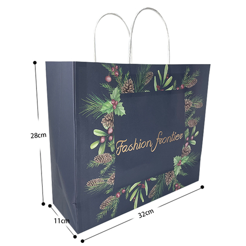 Kraft Paper Gift Shopping Bags