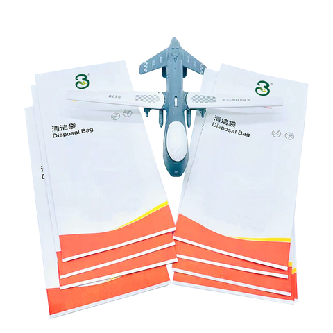 Disposable Kraft Paper Airsickness Vomit Bag