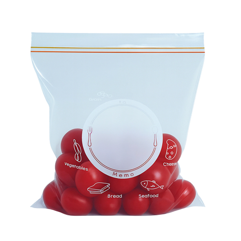 Custom Home Compostable Food Storage Freezer Grape Bag