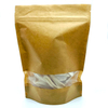 Laminated Kraft Paper Stand Up Zipper Pouch 