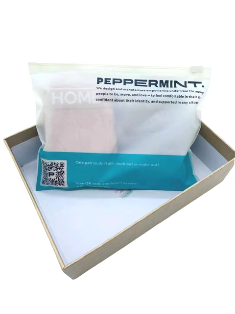 Home Compostable Underwear/Socks Slider Bag