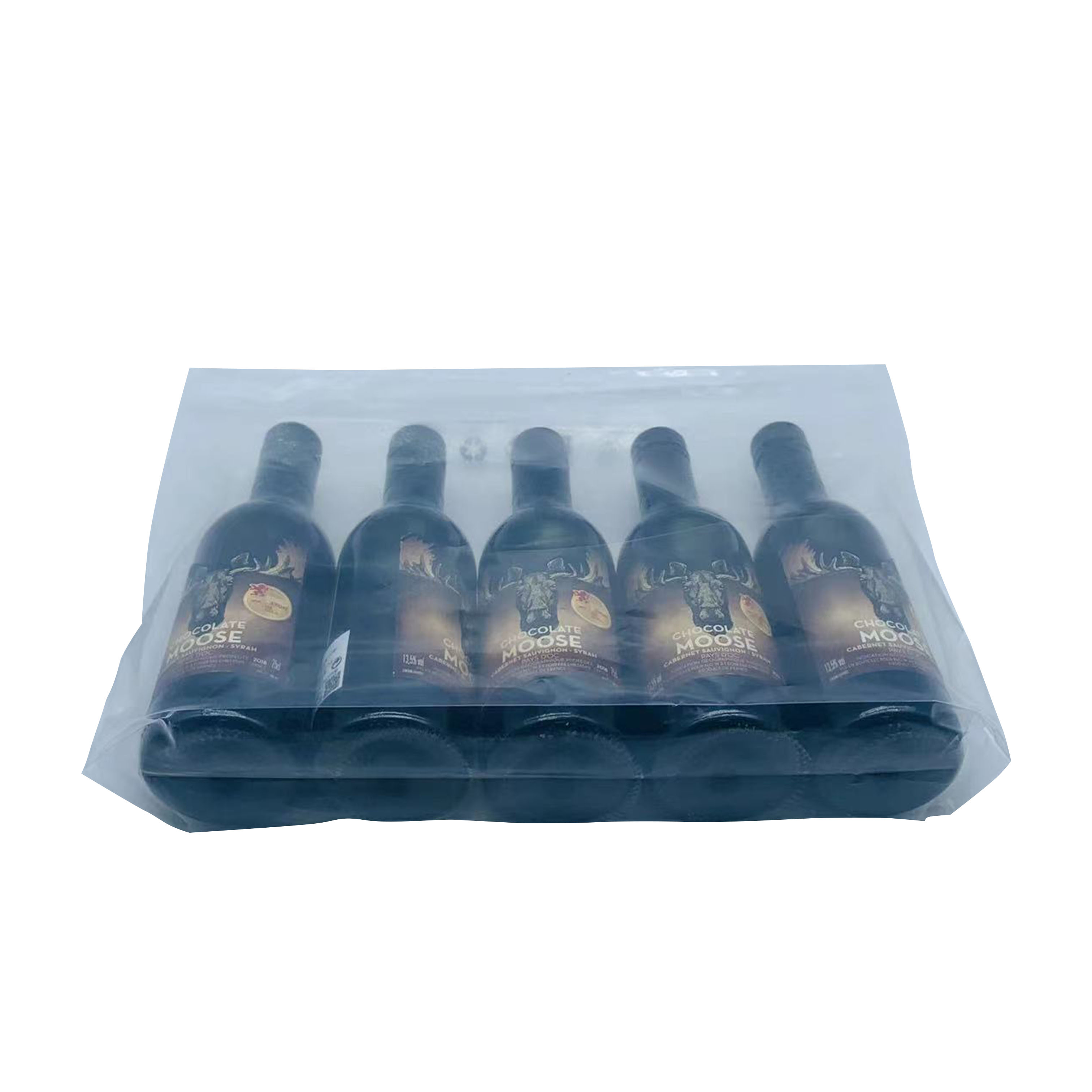 Custom Half Transparent Home Compostable Stand Up Slider Gusset Bag