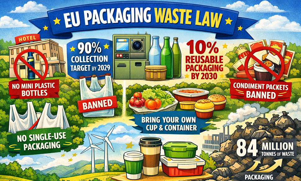 EU Parliament backs clampdown on single-use plastic packaging