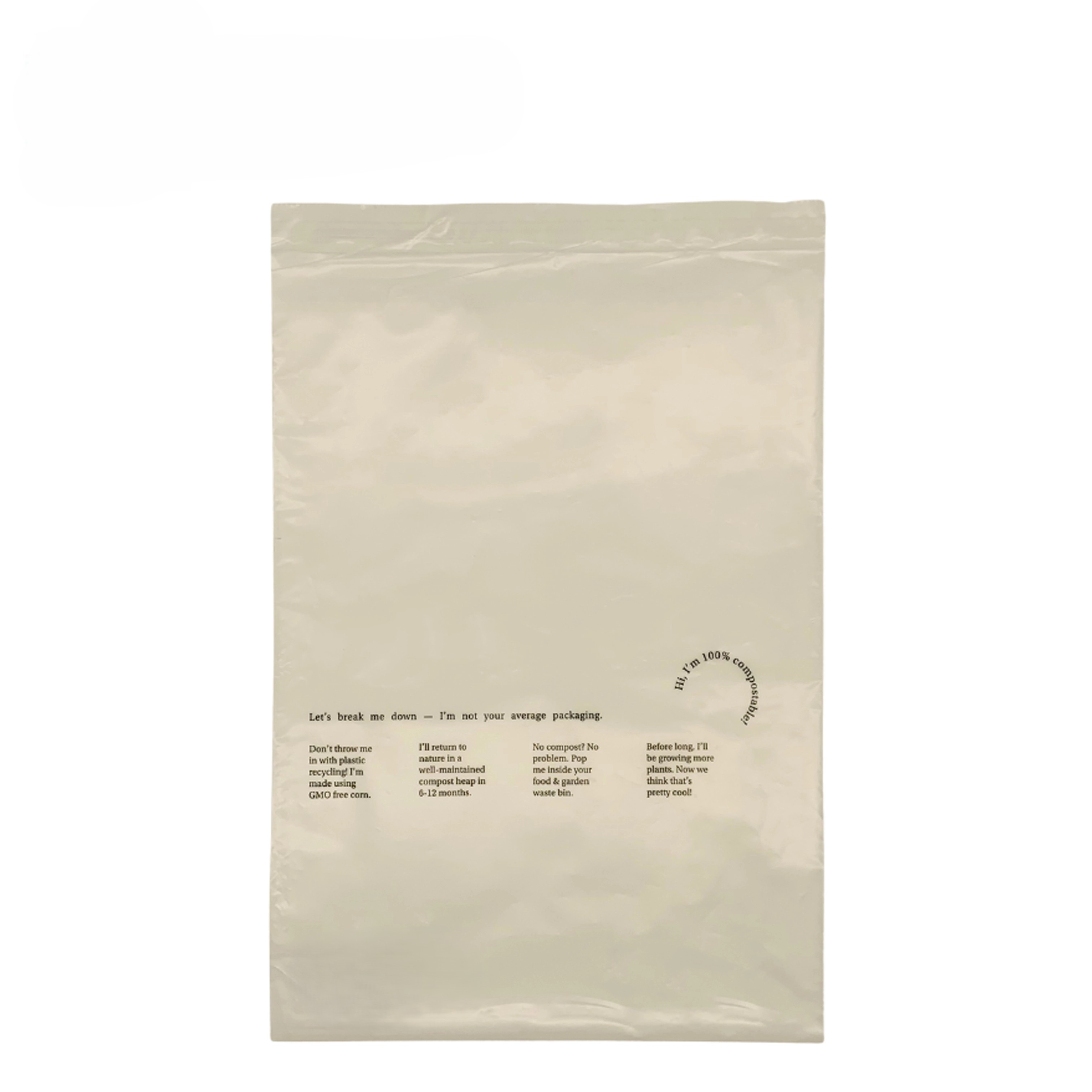 B0003 Home Compostable Self Adhesive Bag 