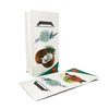 Compostable White kraft paper side gusset stand up Nuts Bag