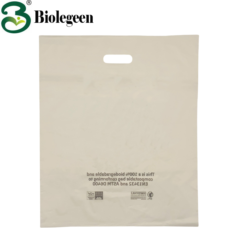 W37*L45.5cm Home Compostable Handle Bag