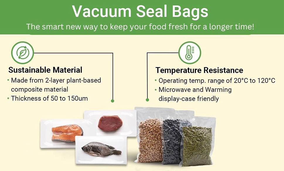 Revolutionizing Food Storage with Eco-Friendly Vacuum Seal Bags