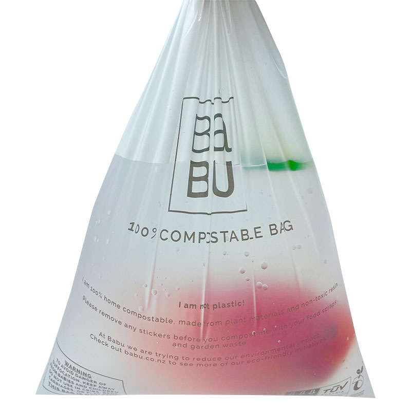 0.035mm Home Compostable Self Adhesive Bag
