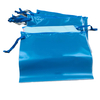 Custom 100% Recycled LDPE Garment Slider Bag With Handle