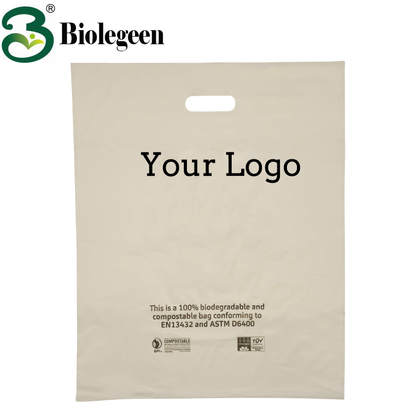 W37*L45.5cm Home Compostable Handle Bag