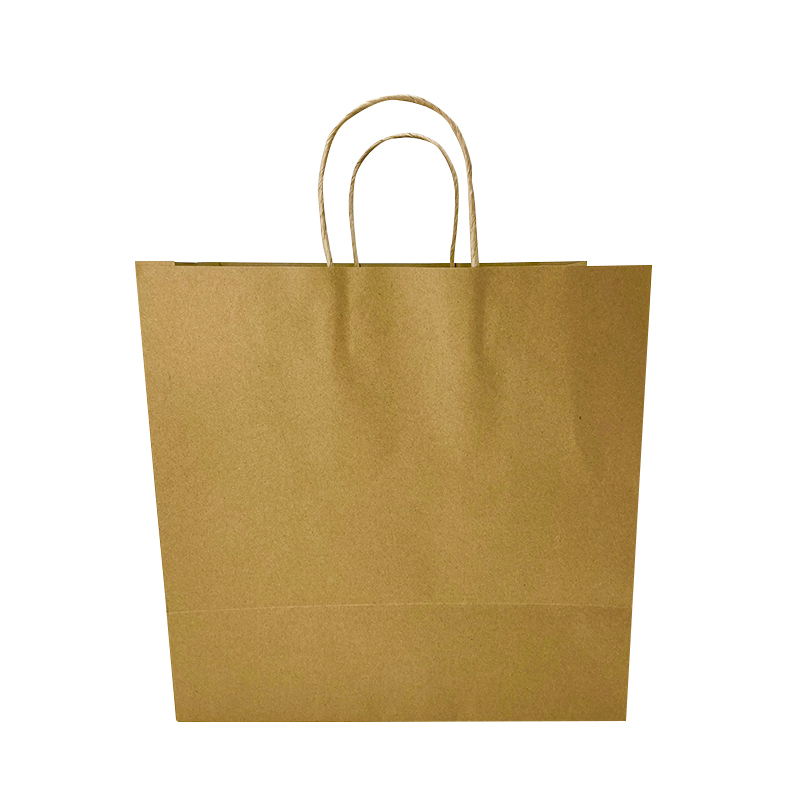 Kraft Paper Merchandise Handle Bags