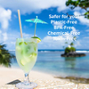 100% Compostable Disposable Straws